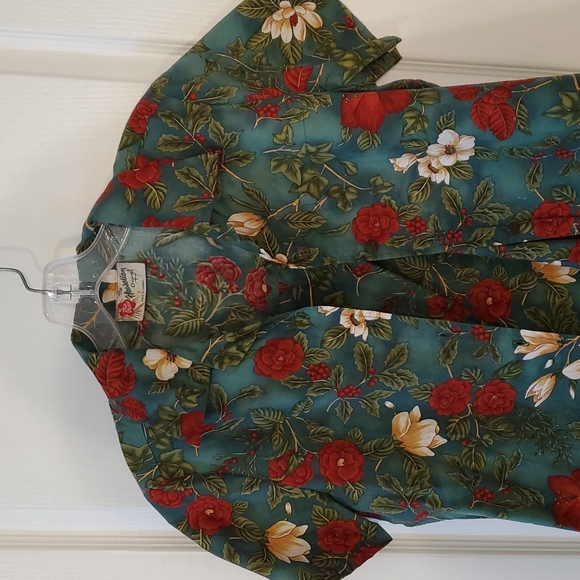 Tropical Hawaiian Holiday 2-pc Sheath Dress Sz Small EUC - Picture 11 of 15